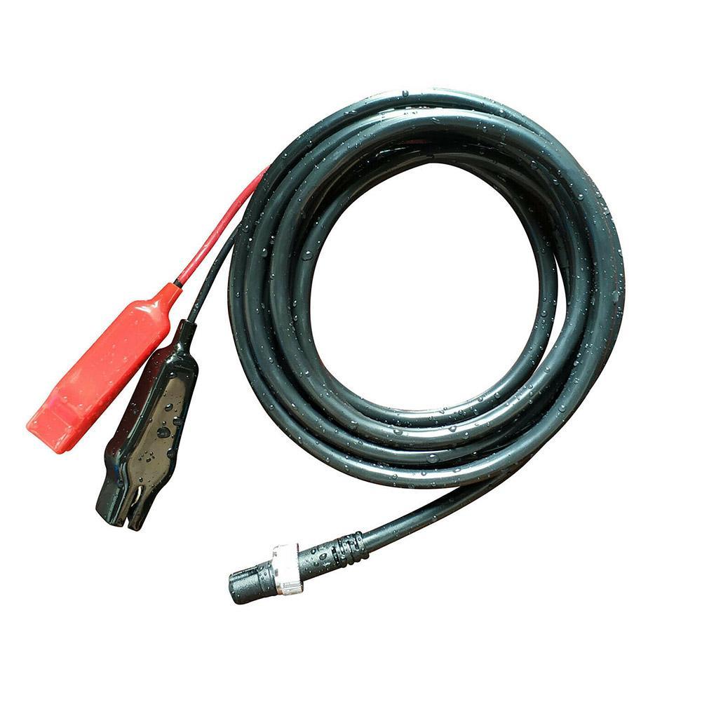 Fish Finder Battery - 電動フィッシングケーブル,バッテリー接続ライン,ダブルコネクタ,daiwa,shimanoアクセサリー,3m, 1ユニット