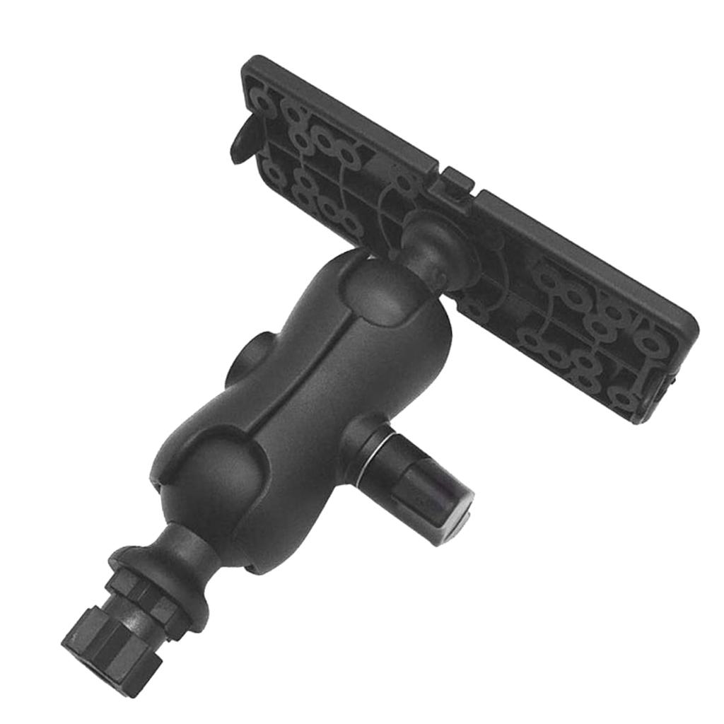 Fish Finder Mount - 魚群探知機マウント ボートサポートブラケット GPS取り付けトラック ブラック