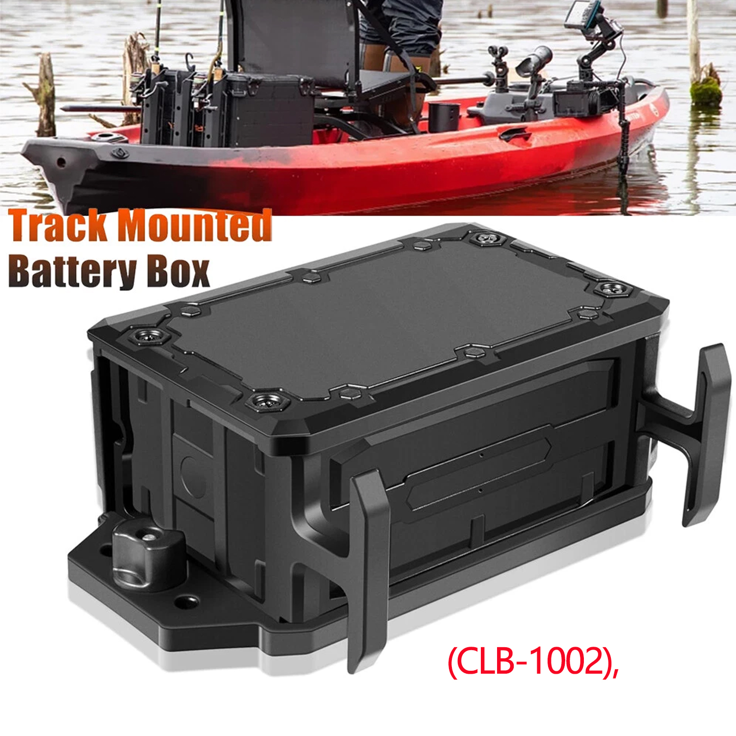Fish Finder Transducer - 魚群探知機用トラックマウントバッテリーボックス、YakAttack CellBlok (CLB-1002)、YakAttack スイッチブレードトランスデューサーアームの交換用