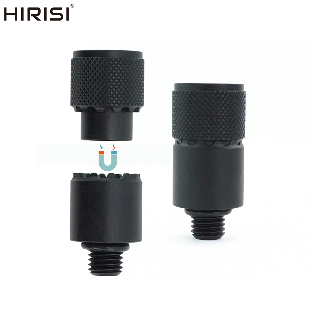 Fish Alarm - Hirisi 鯉釣りクイックチェンジコネクタ鯉釣りアダプタアルミ釣り警報ロッドポッド釣具 AQ210