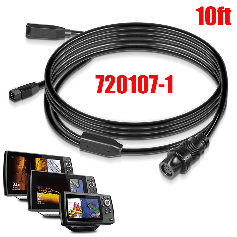 720107-1 トランスデューサーアダプターケーブル 10 - Fish Finder Cable のレビューと価格