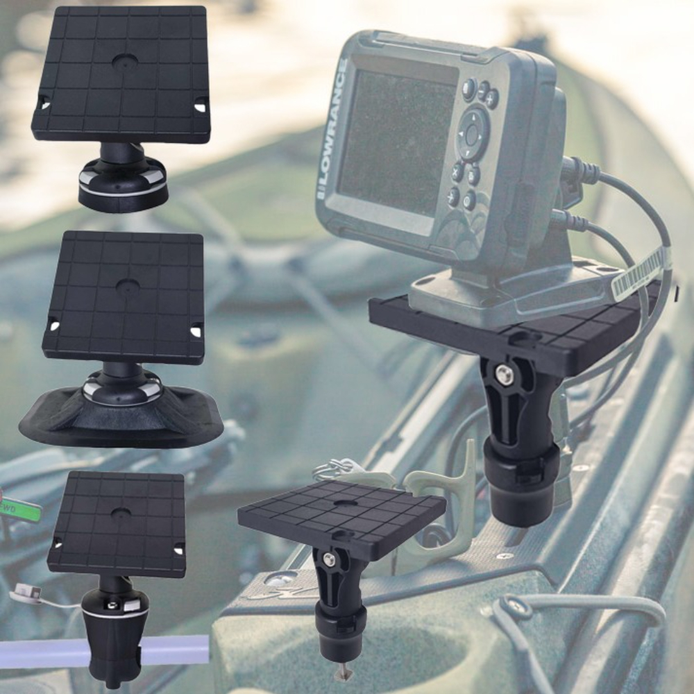 カヤック カヌー トラック レール 魚群探知機マウント PV - Fish Finder Mount のレビューと価格