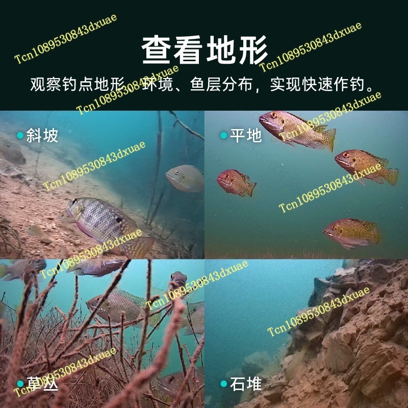 200Mグレイデウスミニ水中ドローン潜水艦ドローンロボットR - Fishing Camera のレビューと価格