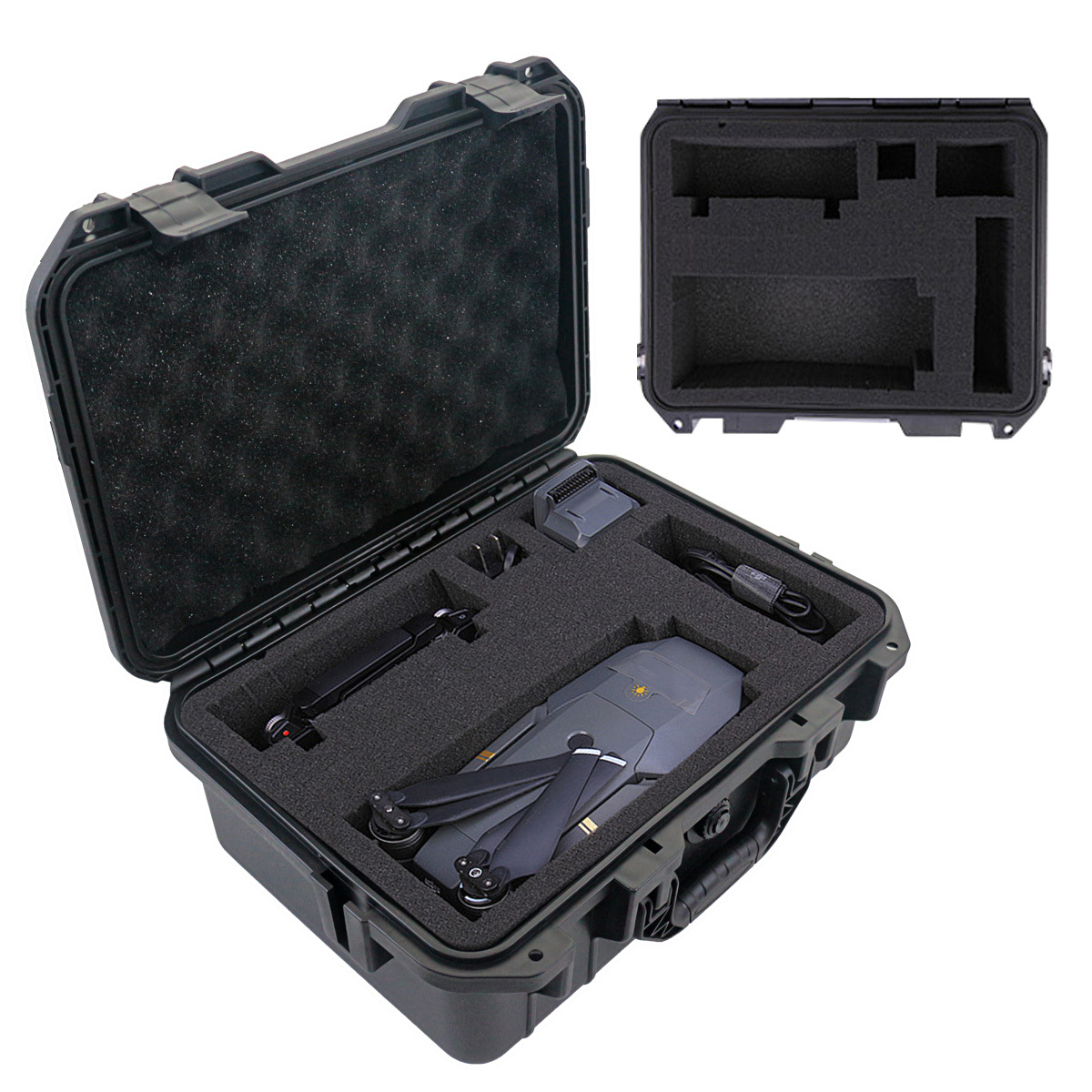 1pc 防水ハードキャリーケースバッグツールケースとプレカッ - Fish Finder Case のレビューと価格