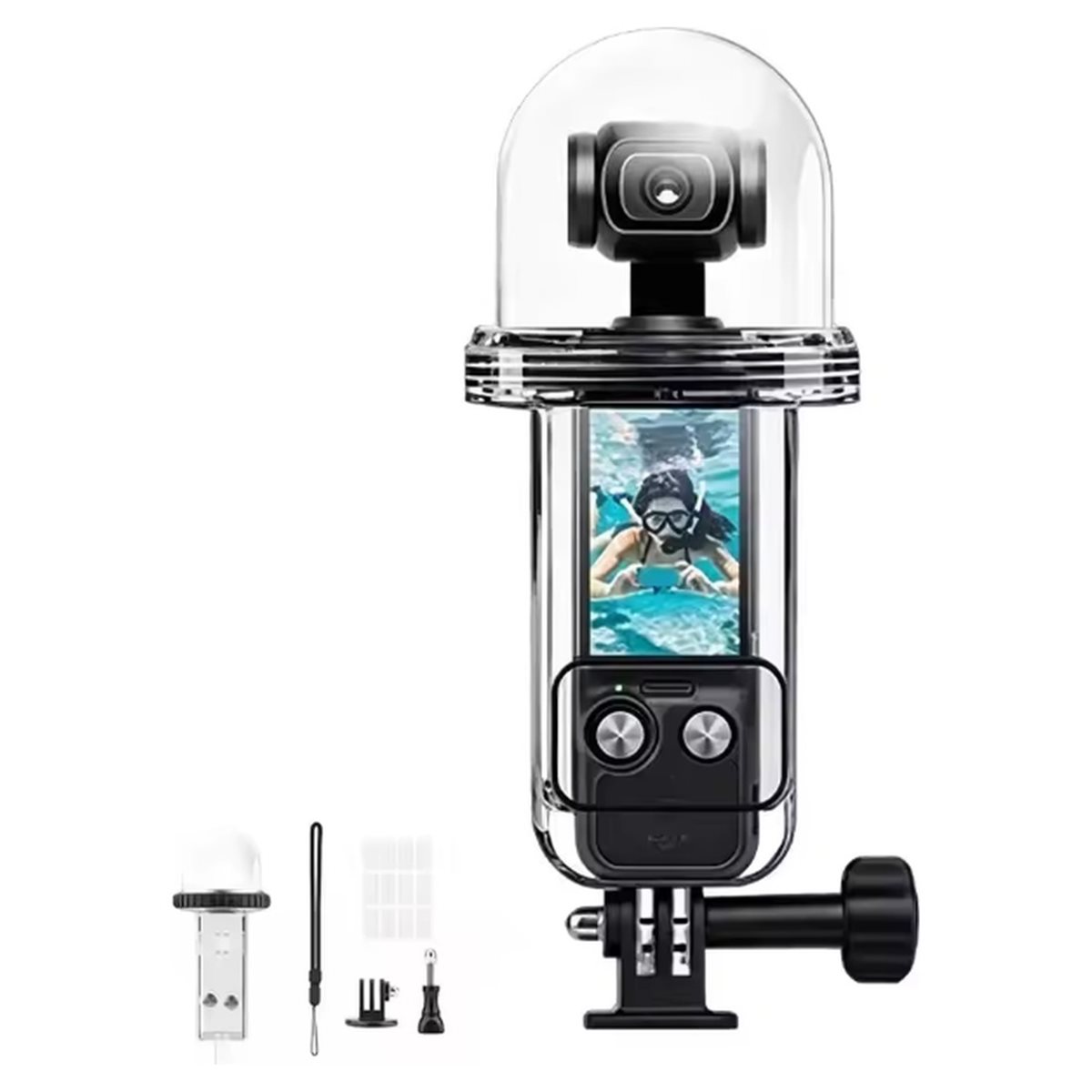 N05R 防水ダイビングハウジングケースポケット 4 用 6 - Underwater Camera のレビューと価格