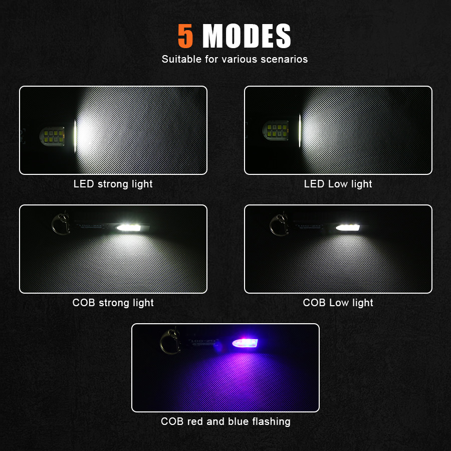 多機能キーホルダー懐中電灯 USB 充電式ミニ懐中電灯 CO - Fishing Light のレビューと価格