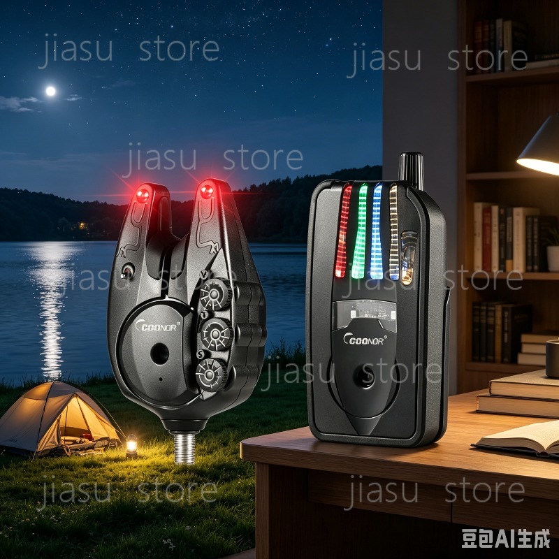 防水耐久性のあるワイヤレス釣り用アラームJY-82ヨーロッパ - Bite Alarm のレビューと価格