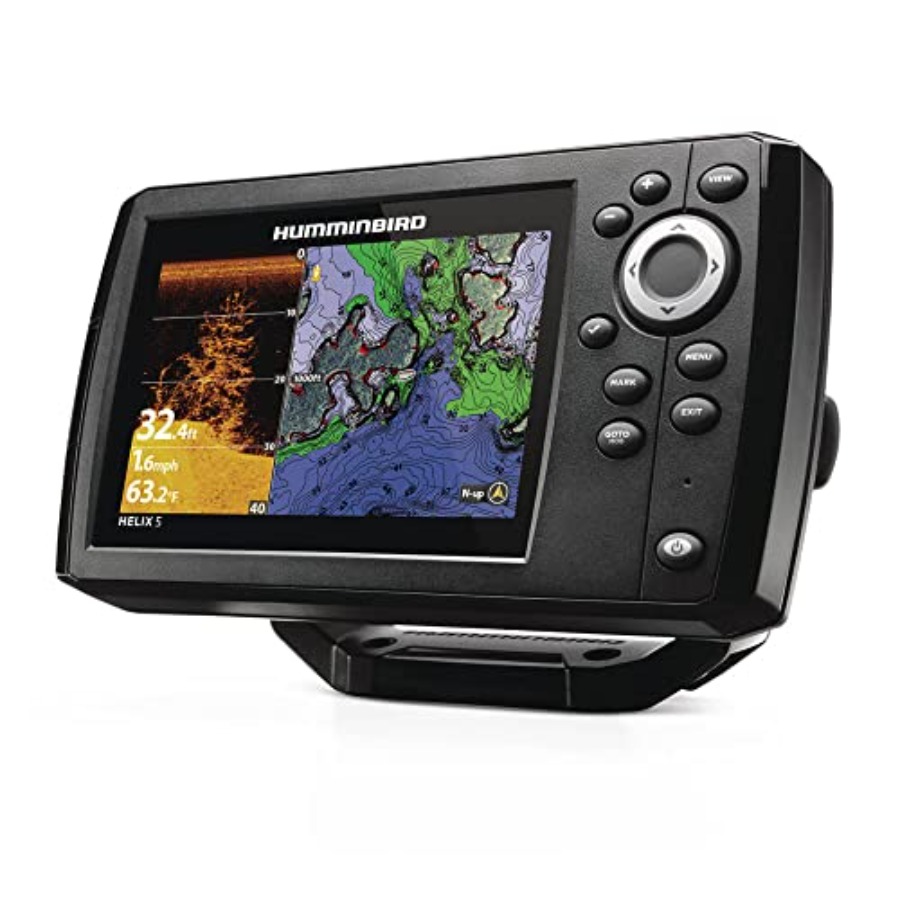 Helix 5 魚群探知機とアクセサリーバンドル 淡水釣り用 - Fish Finder Gps のレビューと価格