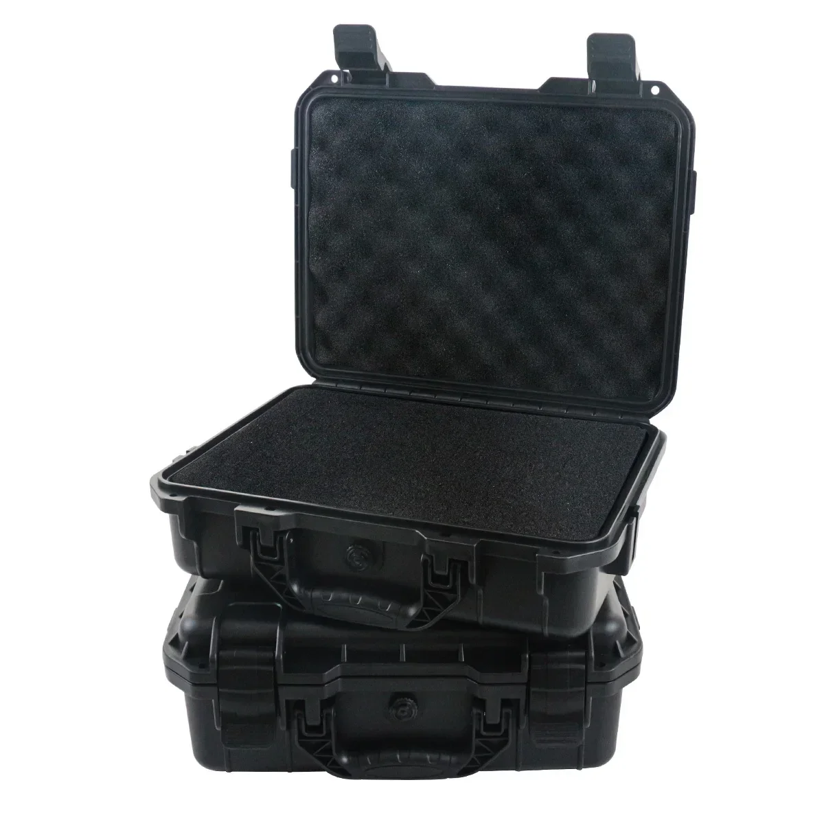 プレカットスポンジ収納ボックス付きハードハンドヘルドツールボ - Fish Finder Case のレビューと価格