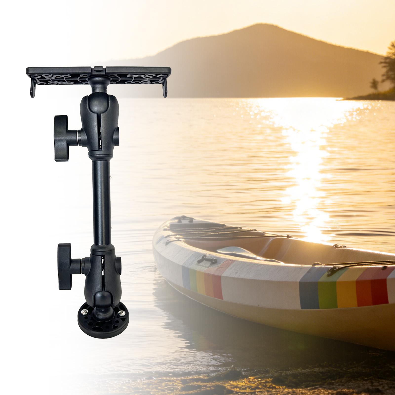ナイロン製魚群探知機マウントベース頑丈で安全なモニタースタン - Fish Finder Mount のレビューと価格