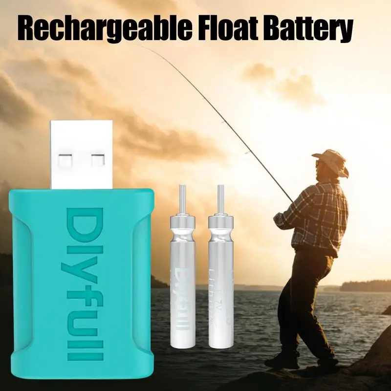 発光フロート CR425 バッテリー充電式バッテリー LIR - Fish Finder Charger のレビューと価格