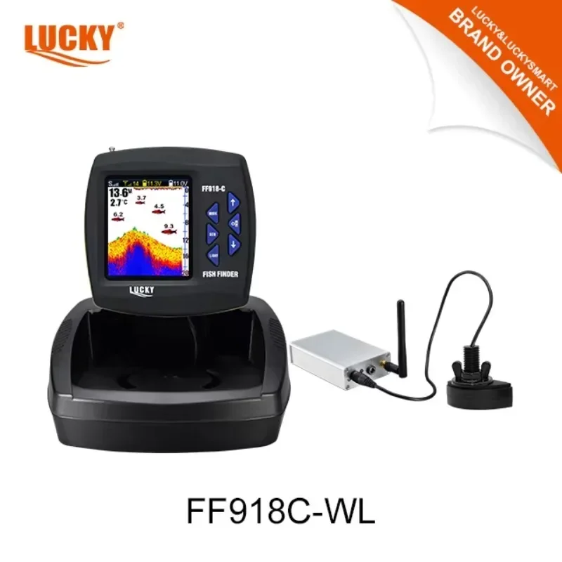 新型 LUCKY FF918C-WL カラーディスプレイ L - Fish Finder のレビューと価格
