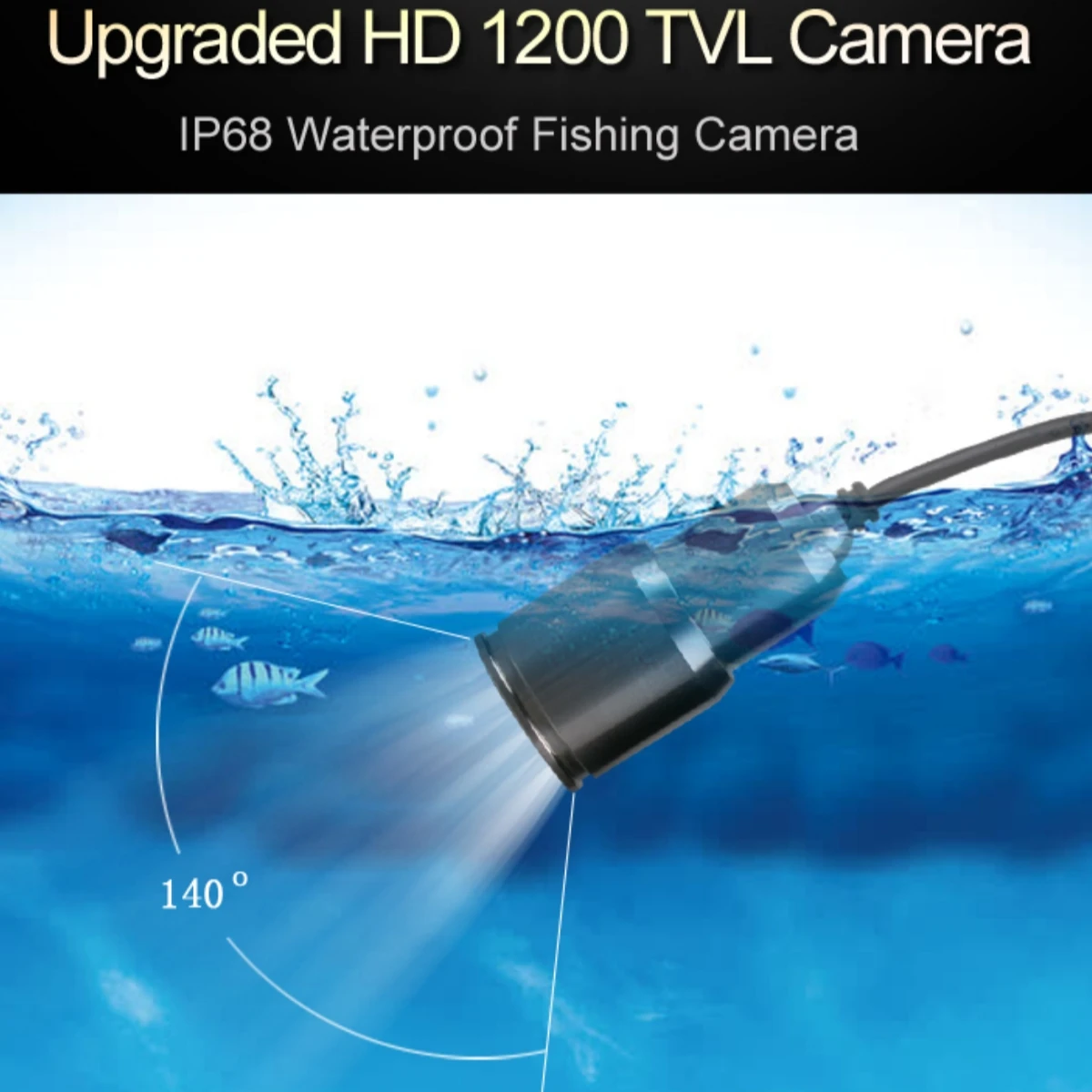 Syanspan-水中ウェルカメラヘッド、dvrビデオ録画、 - Fishing Camera のレビューと価格