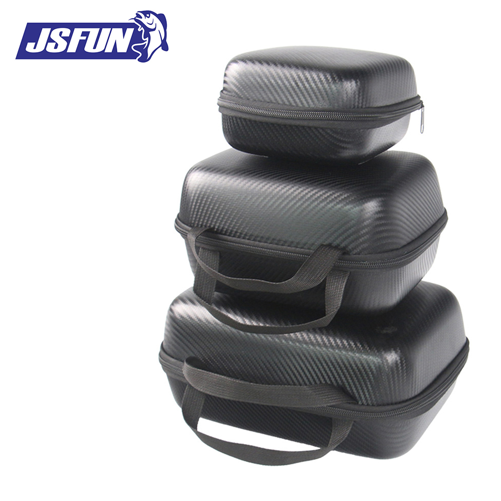 JSFUN フィッシングリールケース S/M/L PU ツイ - Fish Finder Case のレビューと価格