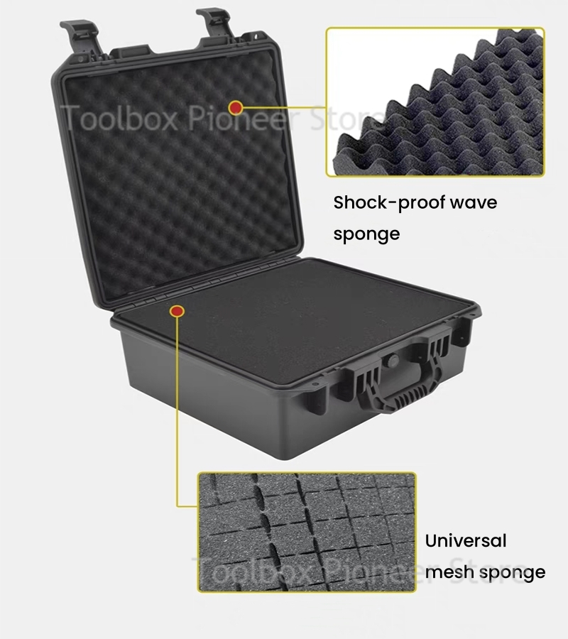 防水ハードシェルツールボックス ペリカンスタイル ABSケー - Fish Finder Case のレビューと価格