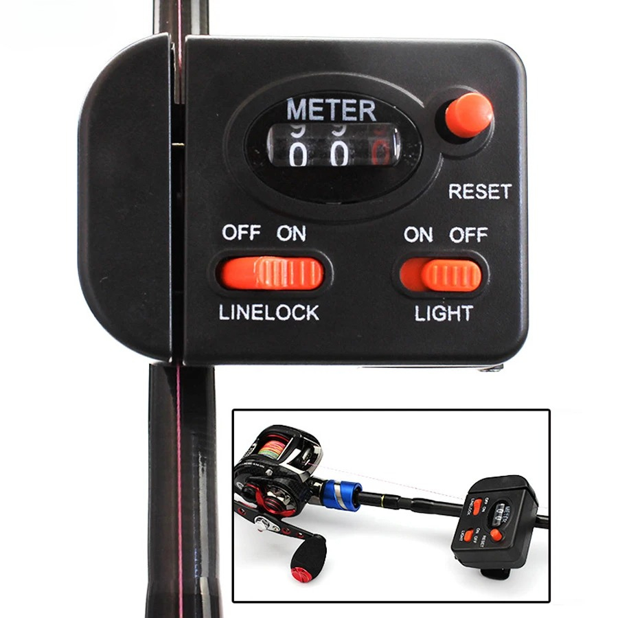 デジタル釣り糸カウンターディスプレイ 0-99.9M クリッ - Fishing Depth Finder のレビューと価格