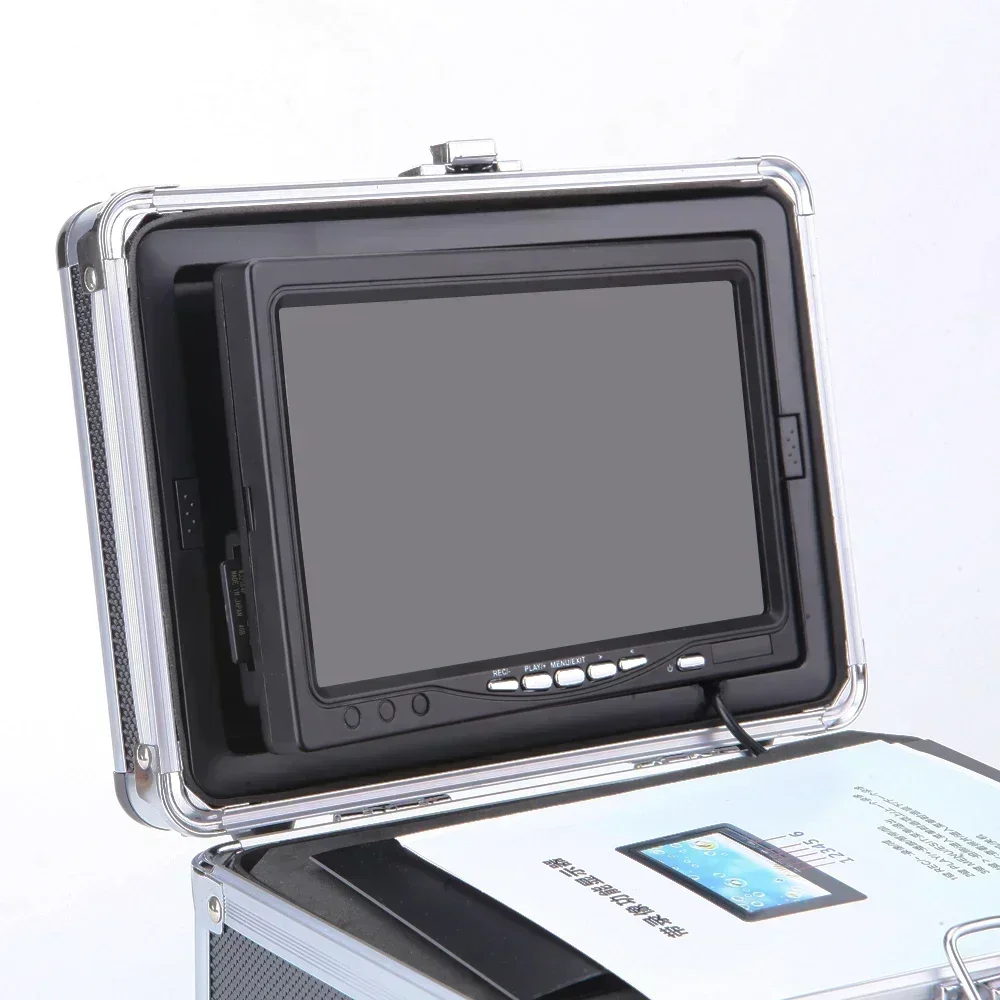 WF39 12 ハイライトホワイトライト深く防水 9 インチ - Fishing Camera のレビューと価格