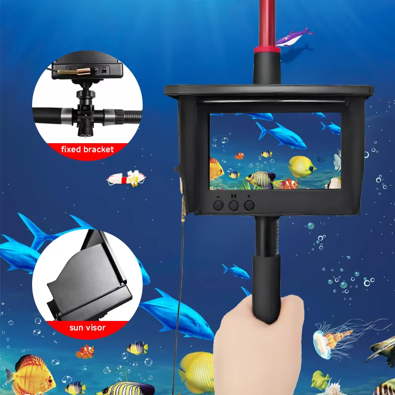 Dodosee ハンドヘルド 1080P 魚群探知機、4.3 - Fish Finder Portable のレビューと価格