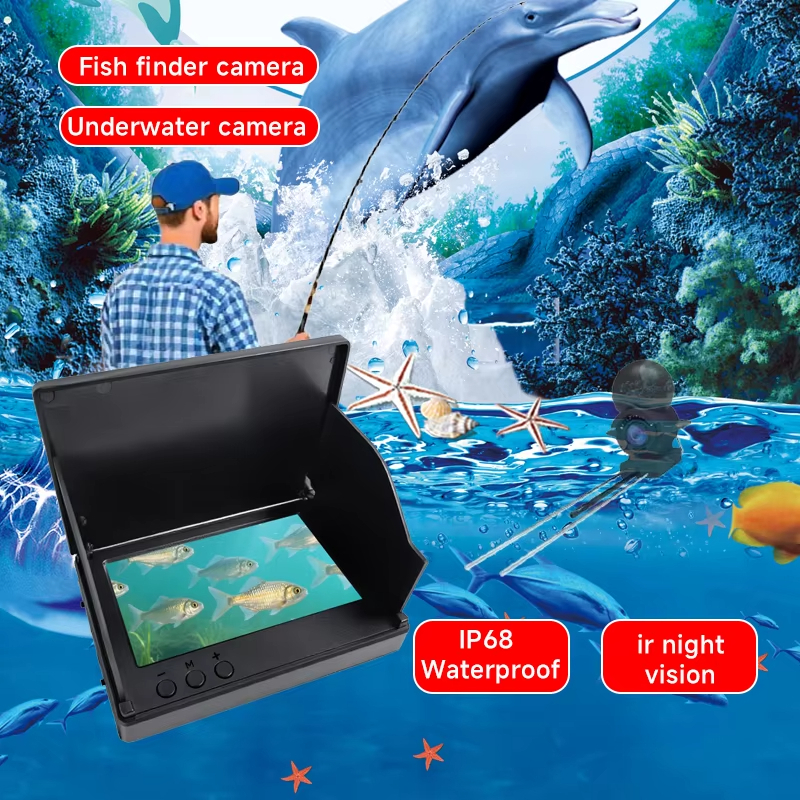 Dodosee ハンドヘルド 1080P 魚群探知機、4.3 - Fish Finder Portable のレビューと価格