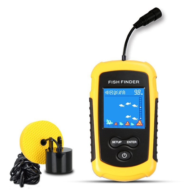 ABHT-カヤックポータブル魚群探知機 水中ハンドヘルド魚群 - Fish Finder Transducer のレビューと価格