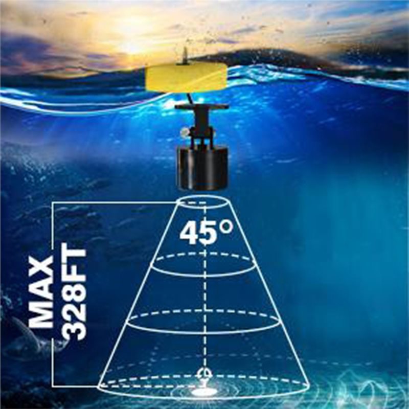 ABHT-カヤックポータブル魚群探知機 水中ハンドヘルド魚群 - Fish Finder Transducer のレビューと価格