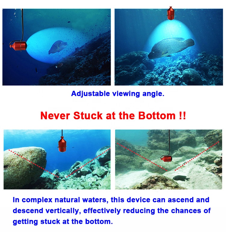 FPV 高解像度検出器 ワイドサイト 7 インチ液晶モニター - Fishing Camera のレビューと価格