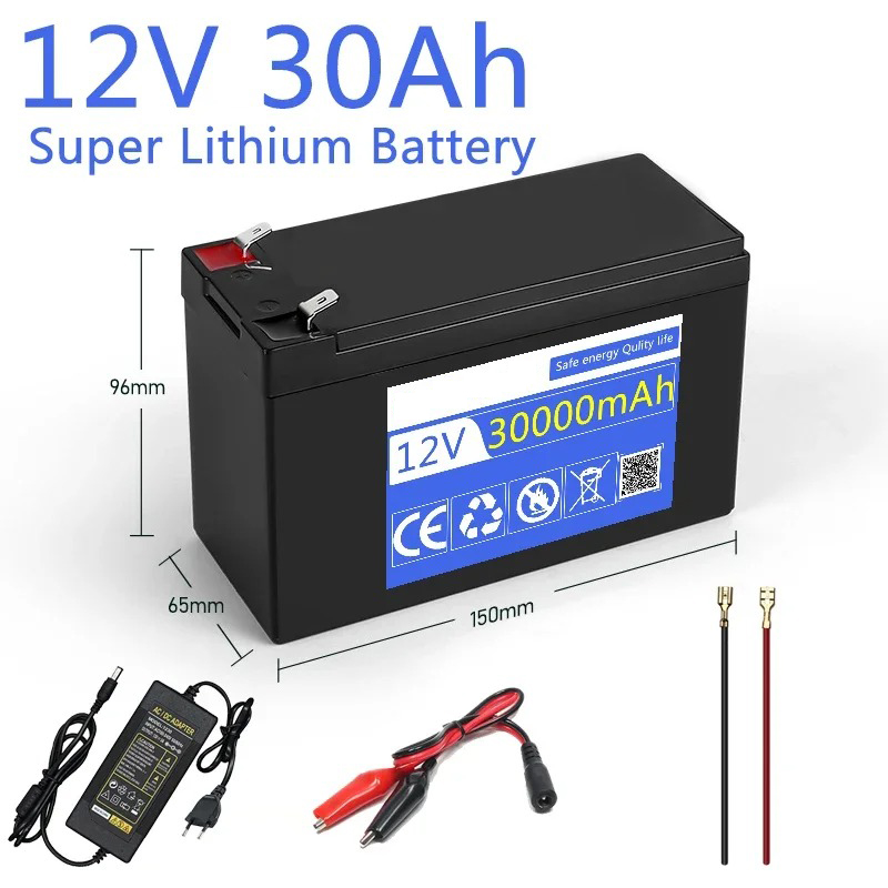 12V 30Ah リチウム 18650 ディープサイクルバッ - Fish Finder Charger のレビューと価格