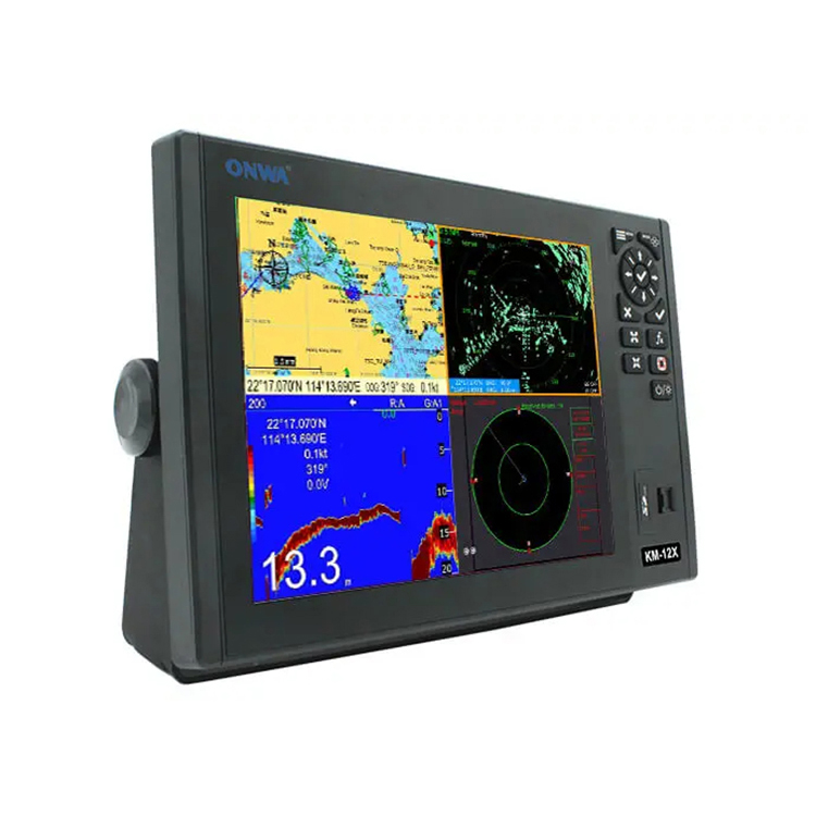 ONWA 12インチ KM-12X 多機能チャートプロッター - Fish Finder のレビューと価格