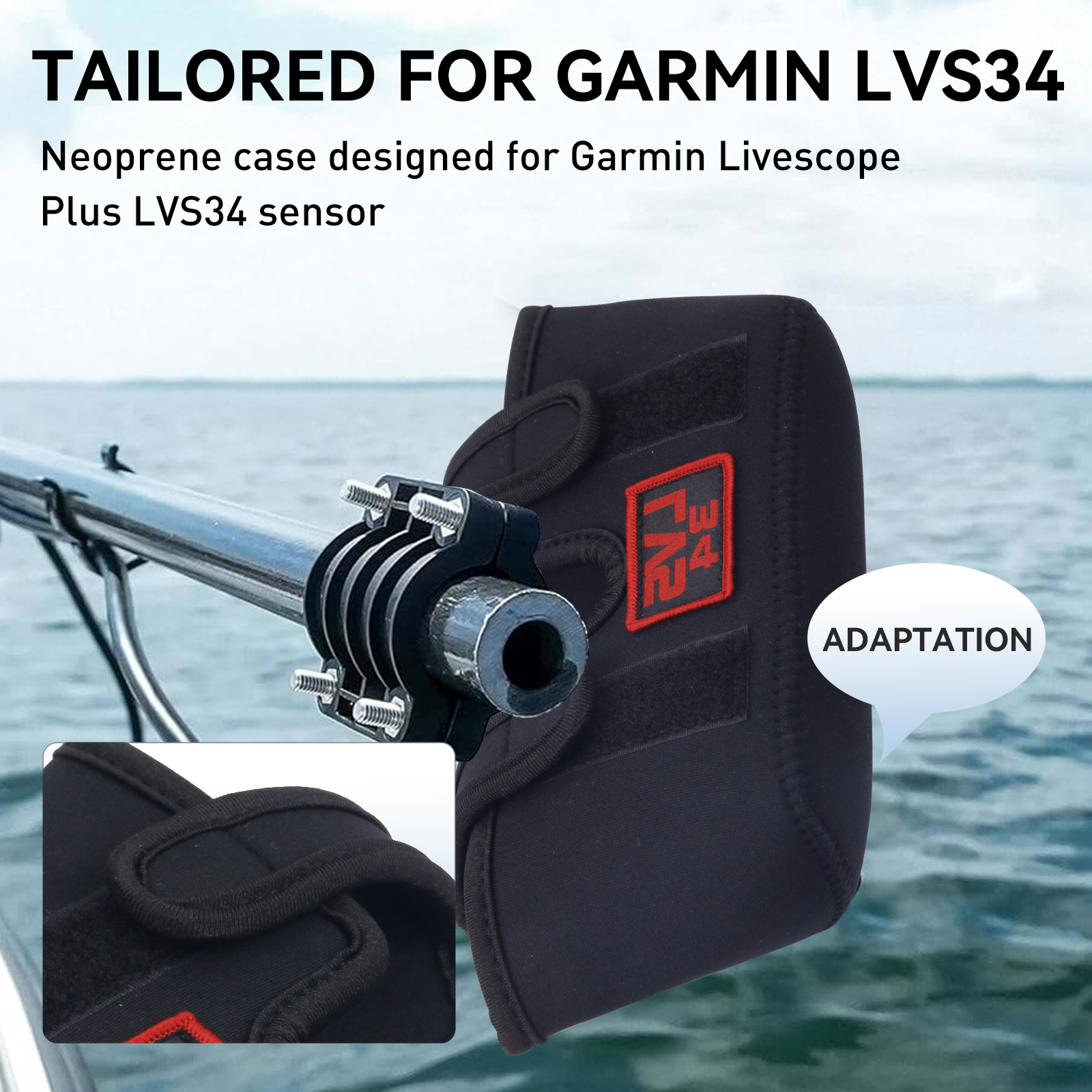 LVS34 マリンガーミントランスデューサーカバー - 耐塩 - Fish Finder Transducer のレビューと価格