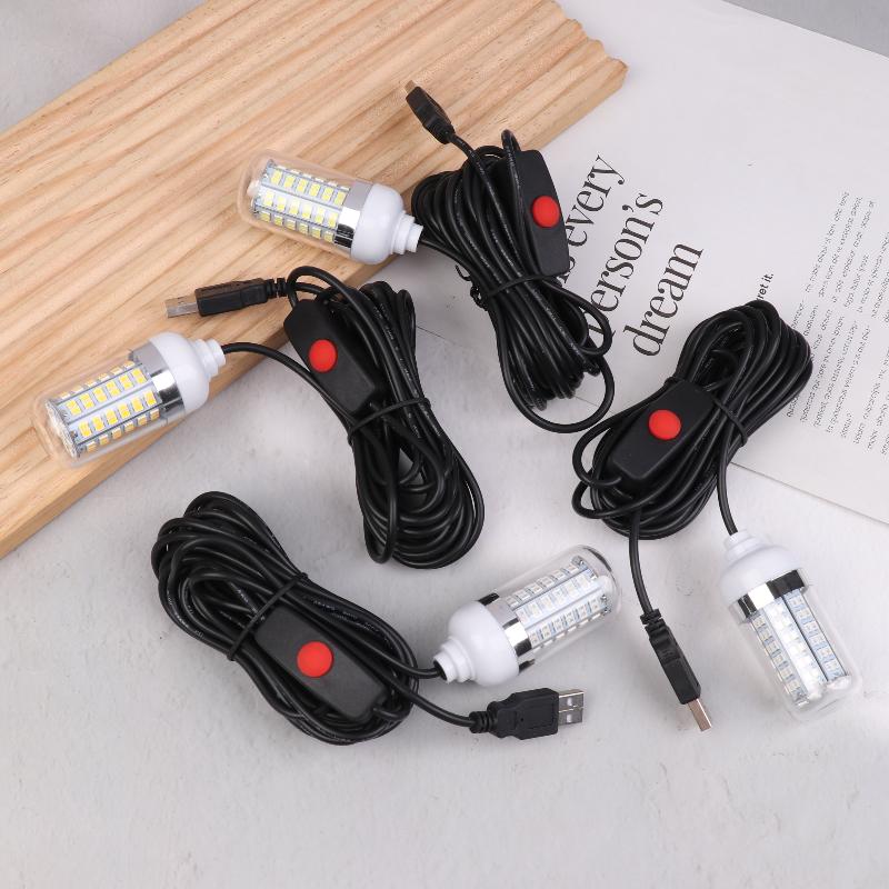 ホットセール 5V USB LED集魚灯 IP68 魚群探知 - Fish Finder Charger のレビューと価格