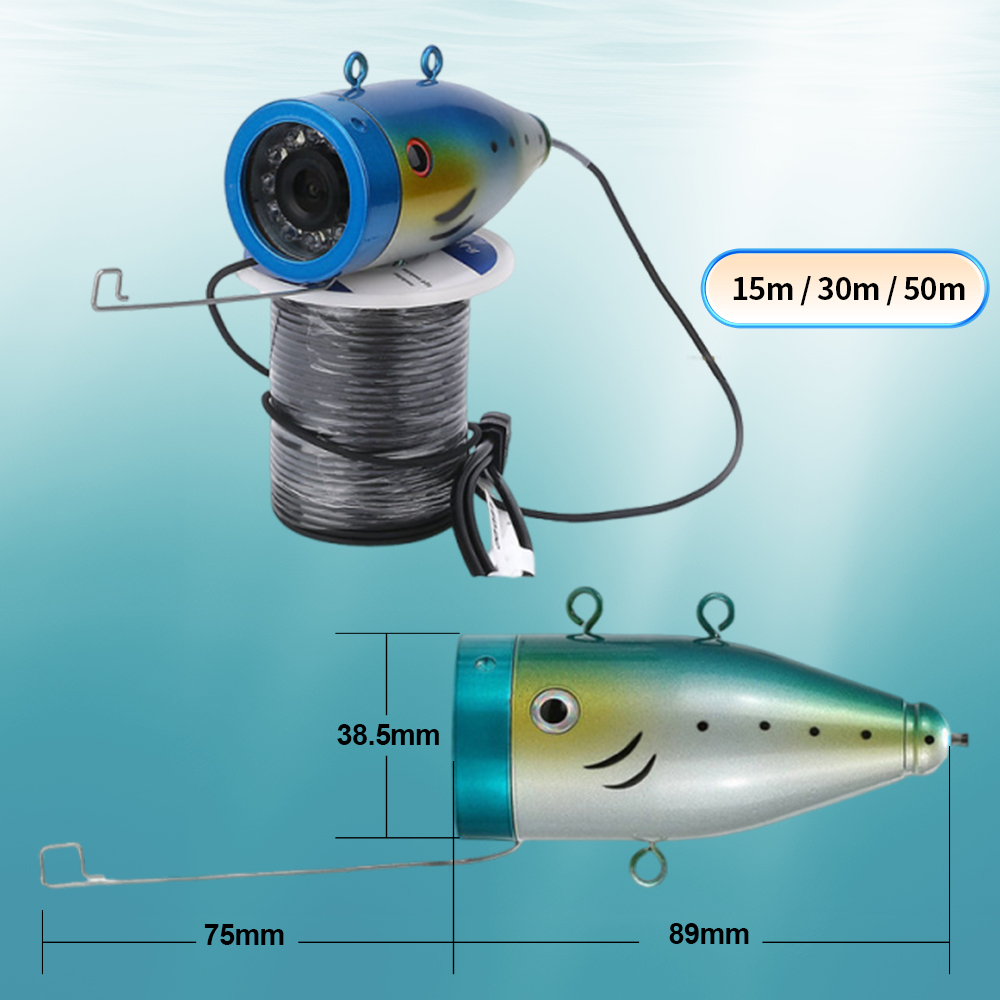 水中釣りカメラ - 7インチディスプレイ魚群探知機、15個の - Fish Finder Battery のレビューと価格