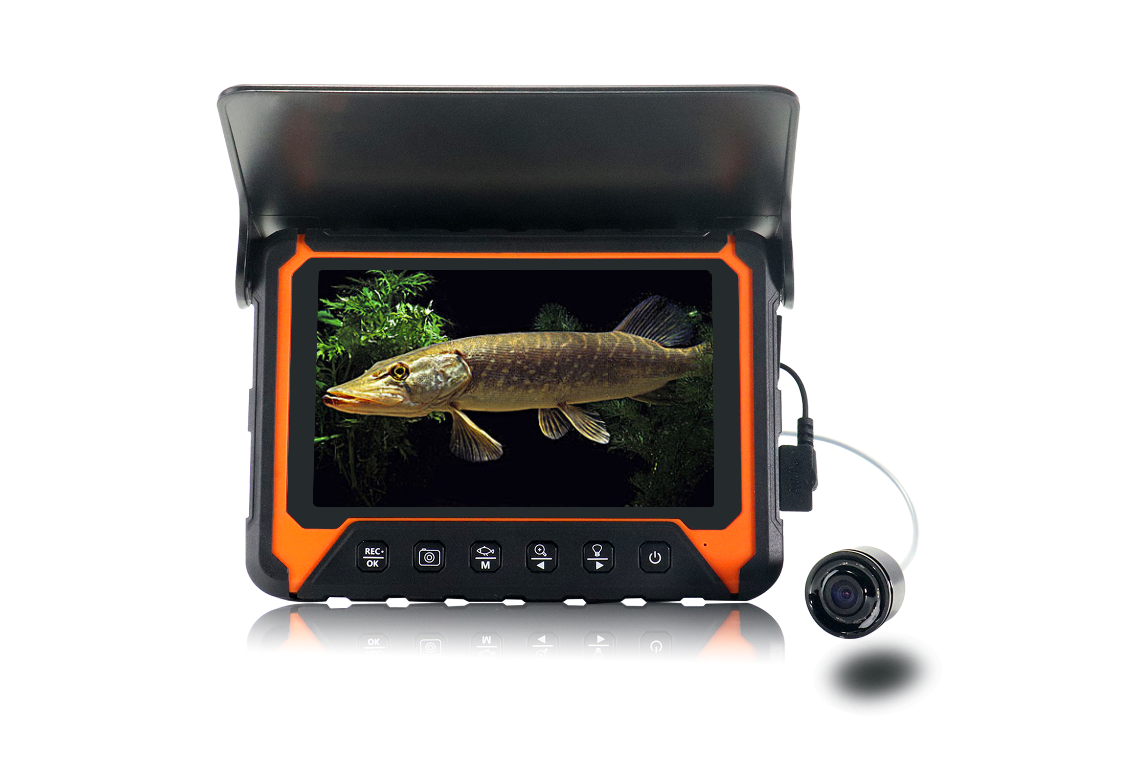 5 インチ IPS スクリーン水中 15/20/30 メート - Fish Finder のレビューと価格