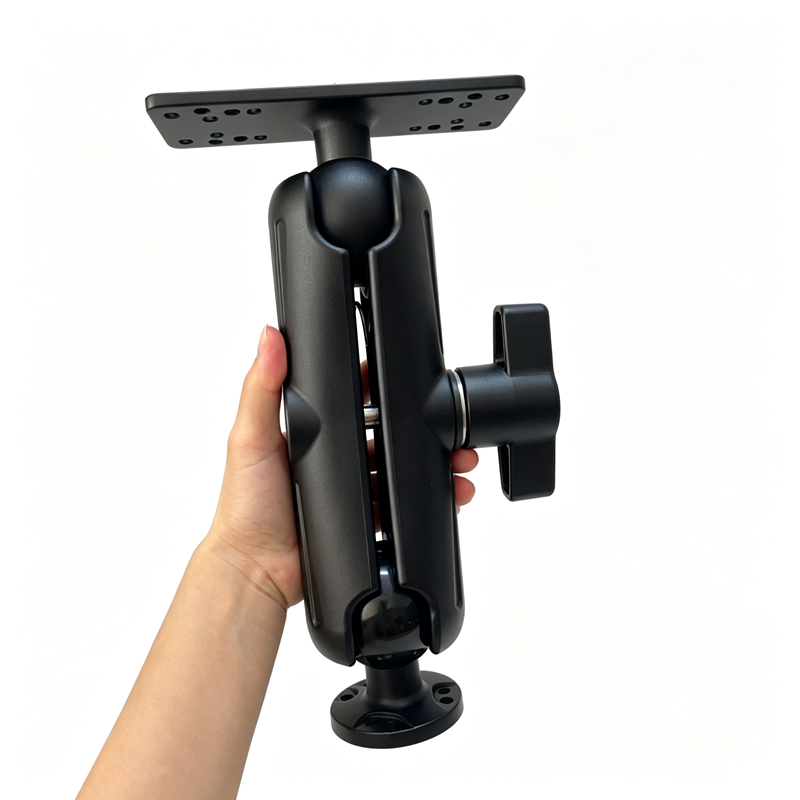 2.25インチ/Dサイズボール付きアルミニウム魚群探知機マウ - Fish Finder Mount のレビューと価格