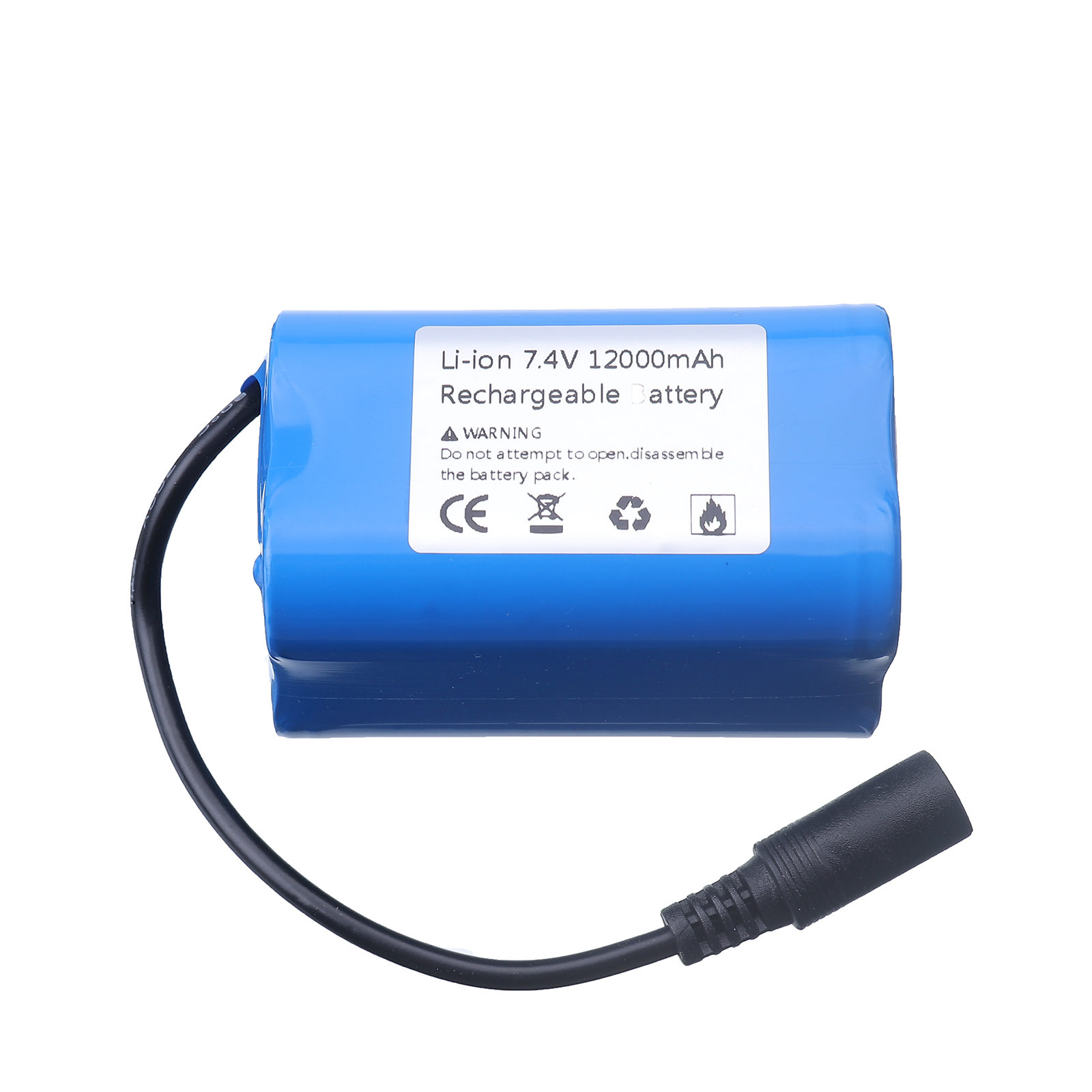 7.4V充電式ベイトボート用バッテリー アップグレード版 1 - Fish Finder Battery のレビューと価格