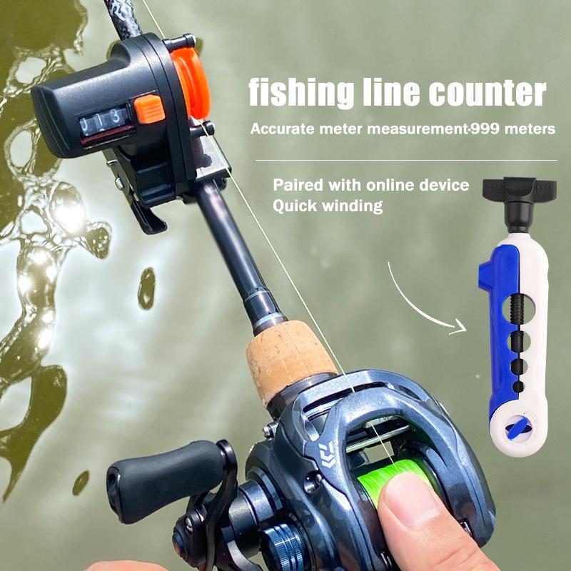 0-999M 釣り糸カウンター深さ長さ測定ツールポータブル釣 - Fish Finder Transducer のレビューと価格