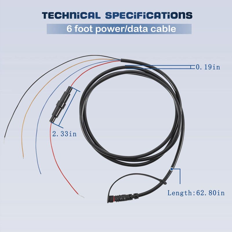 010-12199-04 電源/データケーブル クイックコネ - Fish Finder Cable のレビューと価格