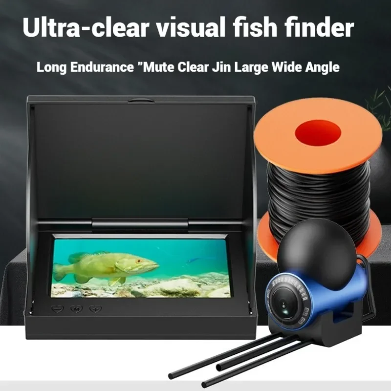 4.3インチ/5インチナイトビジョン水中釣りカメラ、HDスク - Fishing Depth Finder のレビューと価格
