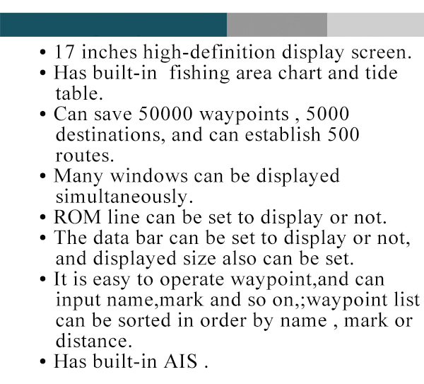 17インチ海洋ナビゲーター、北斗GPS搭載、魚群探知機、チャ - Fishing Gps のレビューと価格