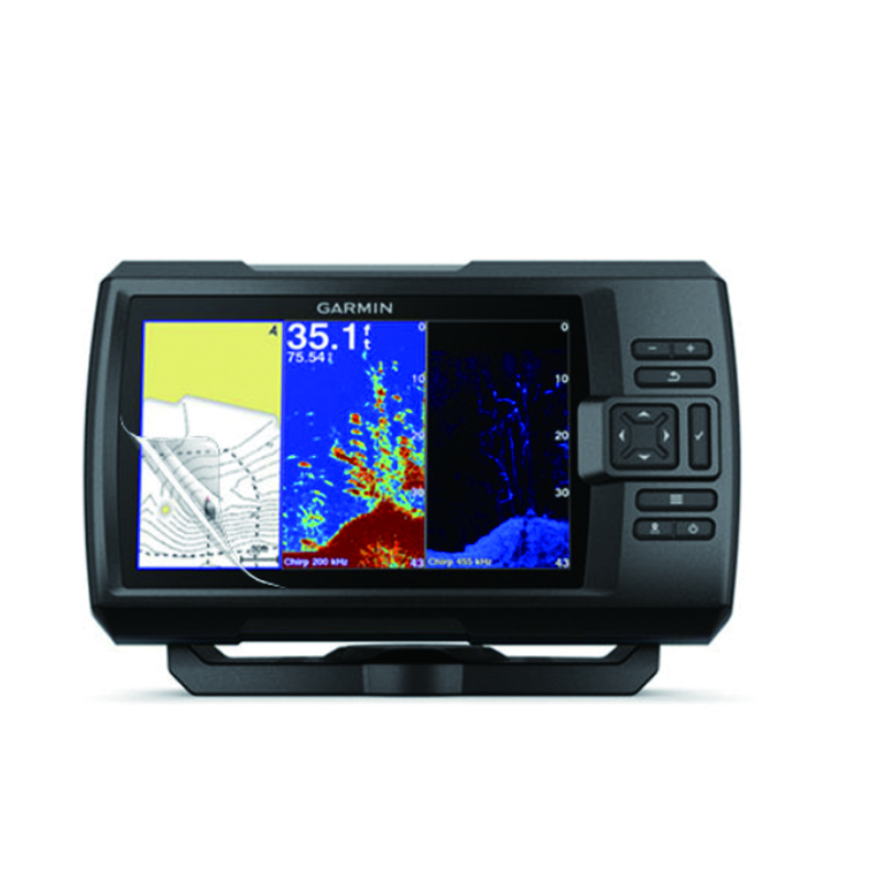 2 × ペットクリア画面保護フィルムガードガーミンストライカ - Fish Finder Gps のレビューと価格