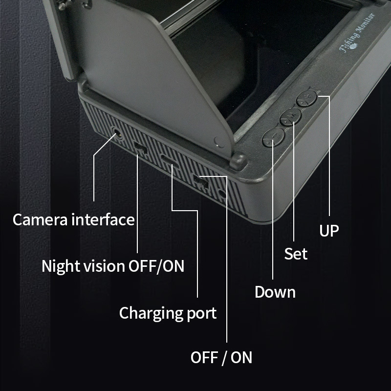 水中釣りカメラ 1080P HD カメラ赤外線ライトポータブ - Fishing Camera のレビューと価格